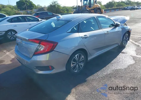 2017 Honda Civic Ex-L из США, поврежденный, VIN 2HGFC1F73HH642488